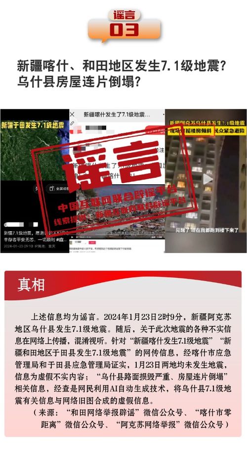 打擊網(wǎng)絡(luò)謠言 共建清朗家園 中國互聯(lián)網(wǎng)聯(lián)合辟謠平臺2024年1月辟謠榜